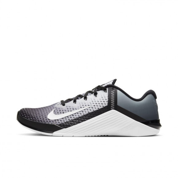 Nike Metcon 6 - Men's Cross Fit Shoes - Black / White - DJ3022-001