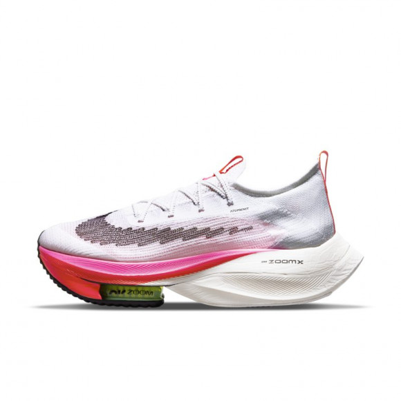 Nike Air Zoom Alphafly NEXT% Flyknit Men's Road Racing Shoe - White - DJ5455-100