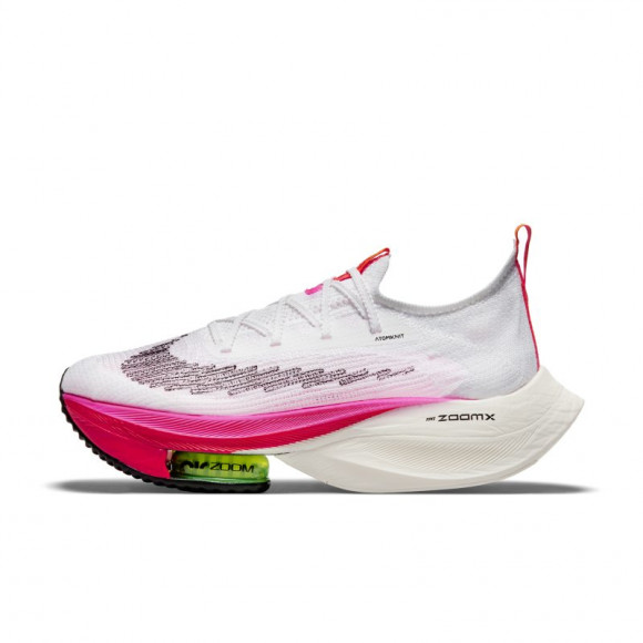 Chaussure de course sur route Nike Air Zoom Alphafly NEXT% Flyknit pour Femme - Blanc - DJ5456-100