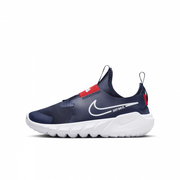 Buty do biegania po asfalcie dla dużych dzieci Nike Flex Runner 2 - Niebieski - DJ6038-403
