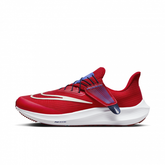 Chaussure de running sur route facile à enfiler Nike Pegasus FlyEase pour homme - Rouge - DJ7381-601