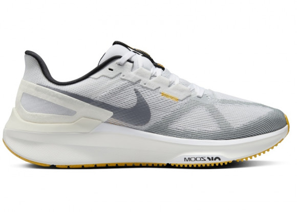 Nike Structure 25 White Laser Orange Smoke Grey Black - DJ7883-110