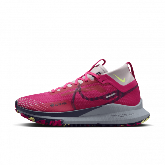 Damskie wodoszczelne buty do biegania w terenie Nike Pegasus Trail 4 GORE-TEX - Różowy - DJ7929-600