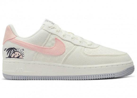 Nike Off-White & Pink Sun Club Air Force 1 Sneakers - DJ9944-100