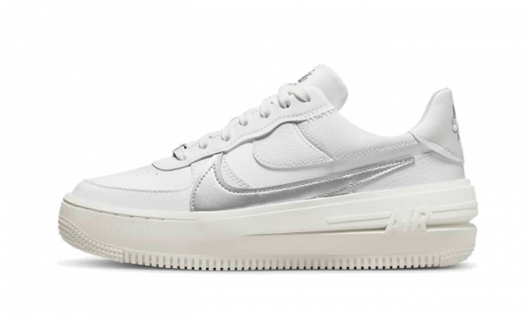 Nike Air Force 1 PLT.AF.ORM damesko - White - DJ9946-101