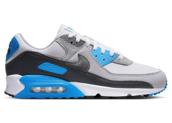 Nike Air Max 90 'Blue Lightning' | Grey | Men's Size 6.5 - DM0029-019