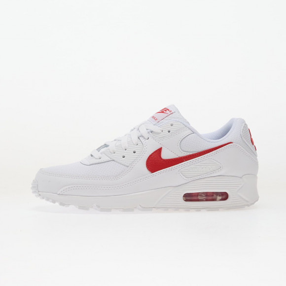 Sneakers Nike Air Max 90 White/ University Red-White - DM0029-120