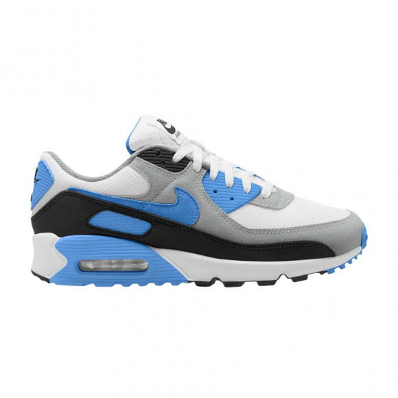 Nike Air Max 90 'White Blue Crystal' | Men's Size 10 - DM0029-122
