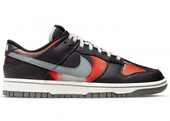 Nike Dunk Low Graffiti Black Red - DM0108-001