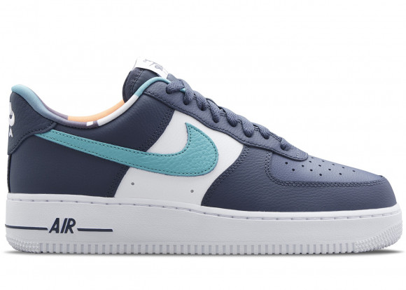 Nike Air Force 1 Low '07 LV8 EMB Thunder Blue Washed Teal - DM0109-400