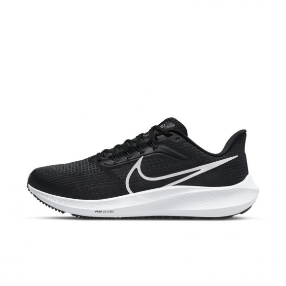 Nike Air Zoom Pegasus 39 Herren-Straßenlaufschuh (extraweit) - Schwarz - DM0174-001