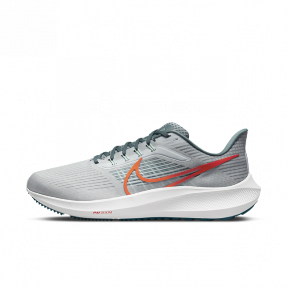 Nike Air Zoom Pegasus 39 Men's Road Running Shoes (Extra Wide) - Grey - DM0174-003