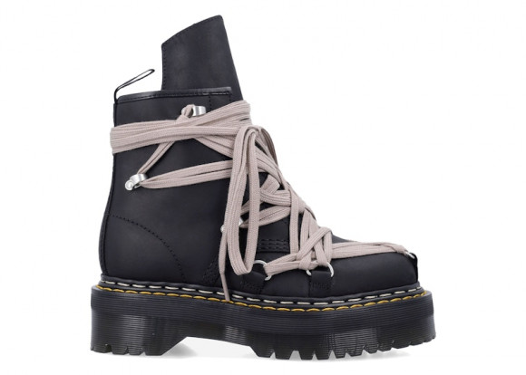 Dr. Martens 1460 DRKSHDW Quad Sole Mega Lace Boot Rick Owens Black - DM02E6812-8001-09