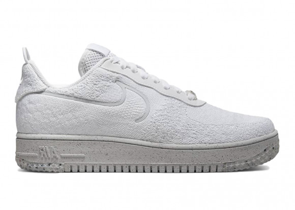 Nike Air Force 1 Crater Flyknit Next Nature Men's Shoes - White - DM0590-100