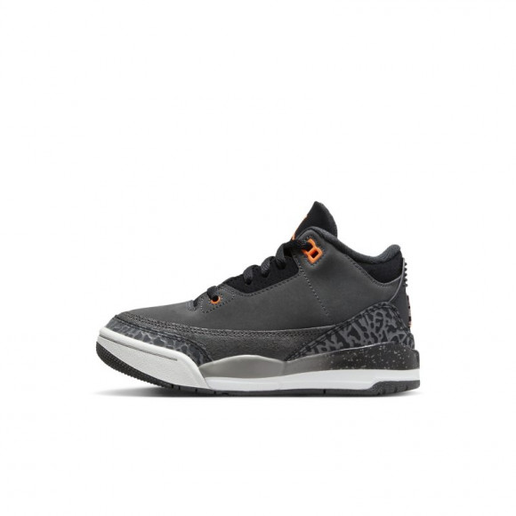 Calzado para niños talla pequeña Jordan 3 Retro - Gris - DM0966-080