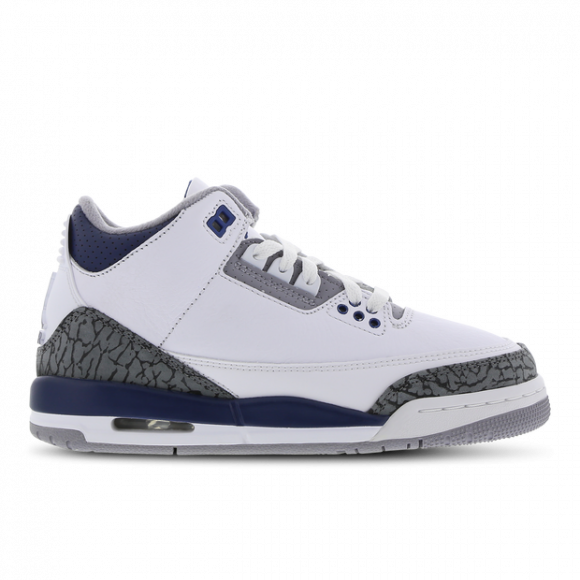 Air Jordan 3 Retro-sko til større børn - hvid - DM0967-140