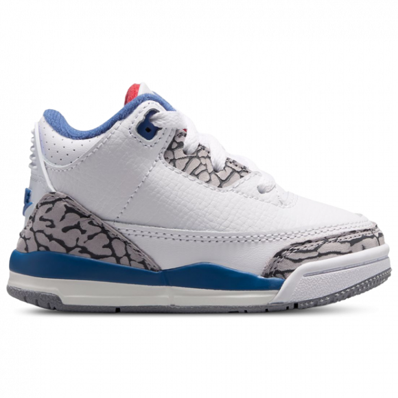 Air Jordan 3 Retro OG TD 'True Blue' | White | Infant Size 9 - DM0968-104