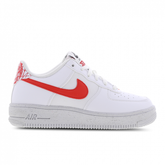 Nike Air Force 1 Crater-sko til større børn - hvid - DM1086-101