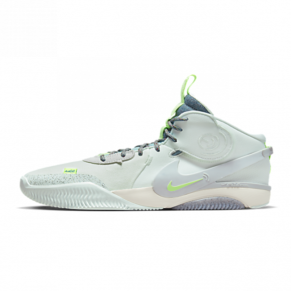Nike Air Deldon "Lyme" Easy On/Off Basketball Shoes - Green - DM4096-300