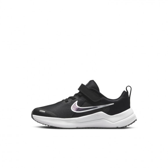 Sko Nike Downshifter 12 för barn - Svart - DM4193-003