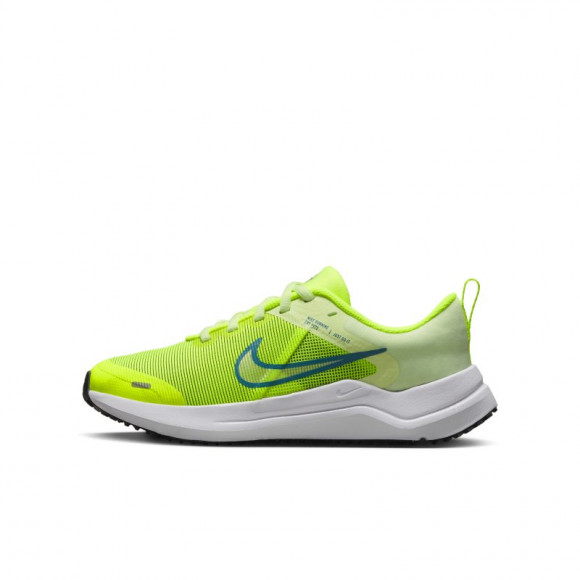 Nike Downshifter 12-løbesko til vej til større børn - gul - DM4194-700