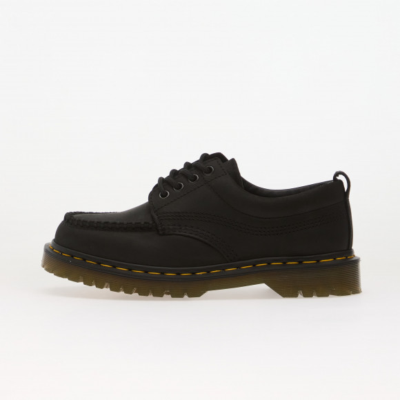 Sneakers Dr. Martens Lowell 4 Eye Moc Toe Black Crazy Horse - DM43679001