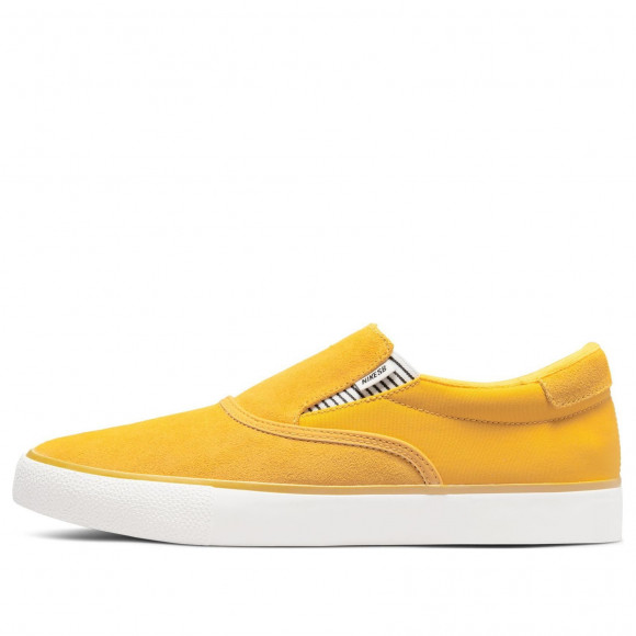 Nike SB Skateboard Zoom Verona Slip Prm Yellow Shoes (Unisex/Leisure/Low Tops/Skate) DM4424-700 - DM4424-700