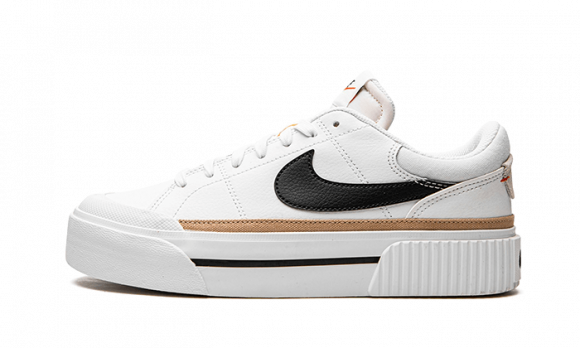 Nike Court Legacy Lift-sko til kvinder - hvid - DM7590-100