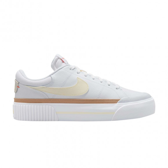 Nike Wmns Court Legacy Lift 'White Coconut Milk' | Women's Size 5.5 - DM7590-106