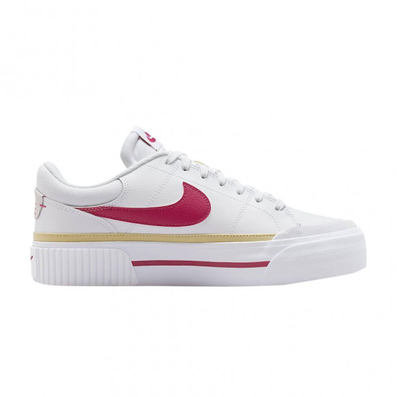 Nike Wmns Court Legacy Lift 'White Team Gold' | Women's Size 6.5 - DM7590-112