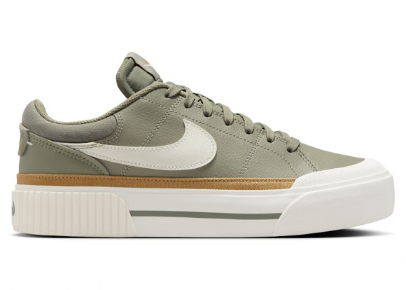 Nike Wmns Court Legacy Lift 'Light Army' | Green | Women's Size 11 - DM7590-300