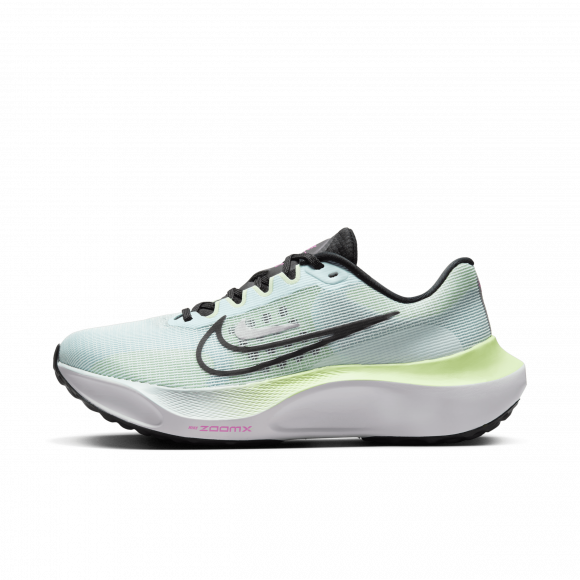 Damskie buty do biegania po asfalcie Nike Zoom Fly 5 - Niebieski - DM8974-401