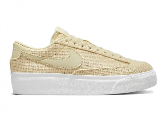 Nike Blazer Low Platform Woven Fossil (W) - DN0744-200