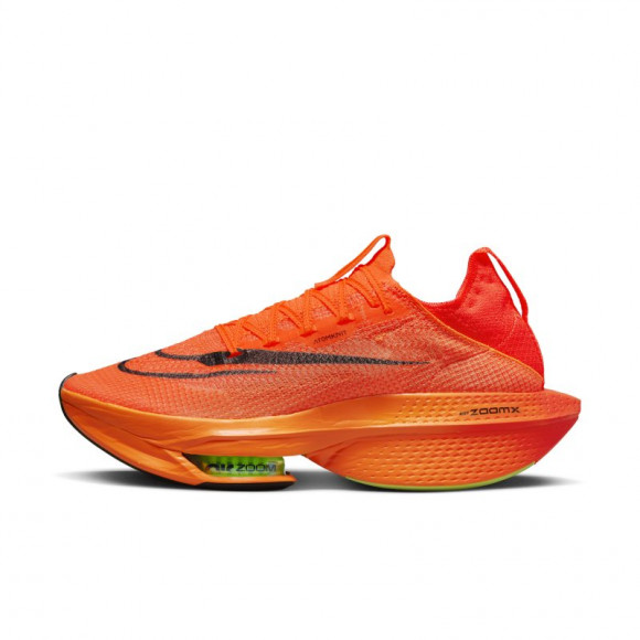Męskie buty startowe do biegania po asfalcie Nike Air Zoom Alphafly NEXT% 2 - Pomarańczowy - DN3555-800