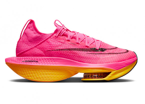 WMNS Air Zoom Alphafly NEXT% 2 Flyknit Sneakers Hyper Pink / Laser Orange - DN3559-600