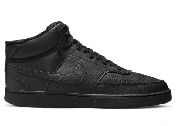 Nike Court Vision Mid Next Nature-sko til mænd - sort - DN3577-003