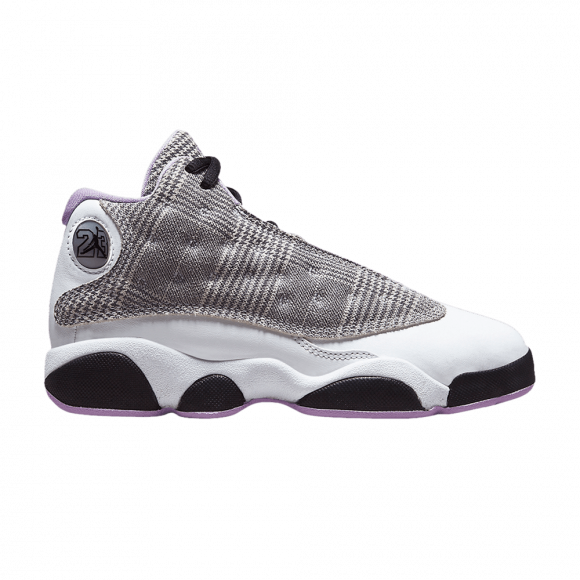 Nike Jordan 灰色 & 紫色 Jordan 13 Retro 儿童高帮运动鞋 - DN3939-015