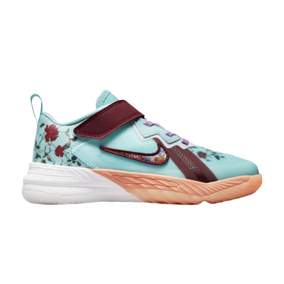 Nike Mimi Plange x LeBron 18 Low PS 'Daughters' | Blue | Kid's Size 12 - DN4176-400