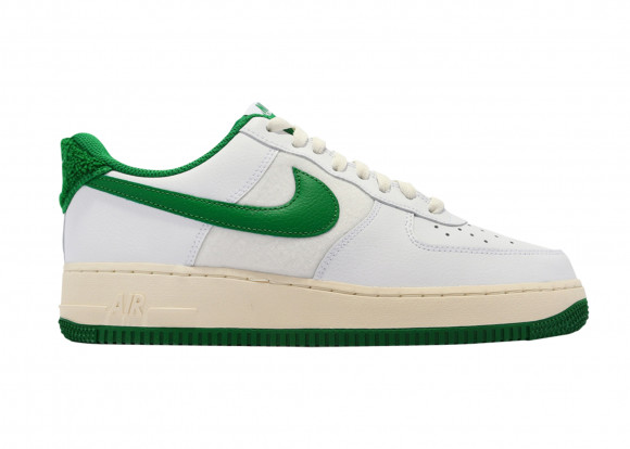 white and pine green air force 1
