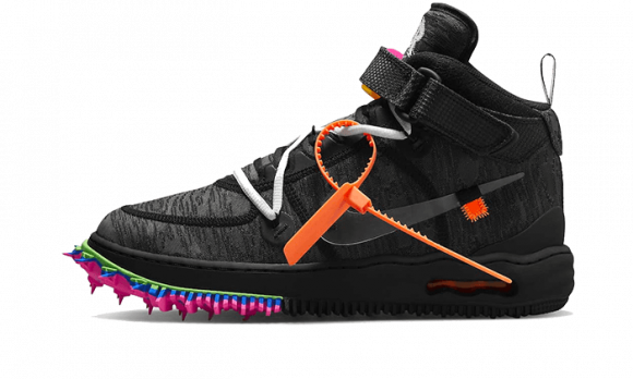 Air Force 1 Mid Off-White Clear Black - DO6290-001