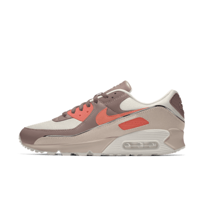 Scarpa personalizzabile Nike Air Max 90 Unlocked By You - Marrone ...