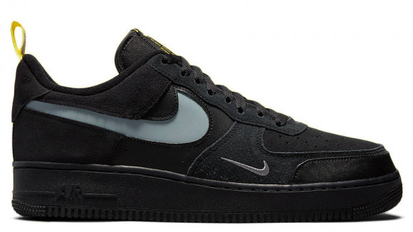 Nike Air Force 1 Low Cut Out Swoosh Black - DO6709-001