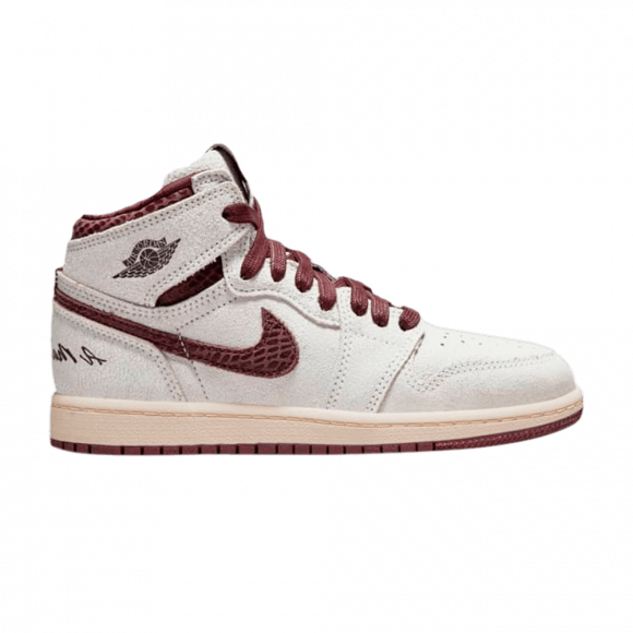 Air Jordan A Ma Maniére x Air Jordan 1 High OG PS 'Airness' - DO7099-100