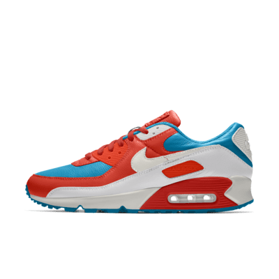 Nike Air Max 90 By You Custom Women's Shoes - Blue - DO7431-900