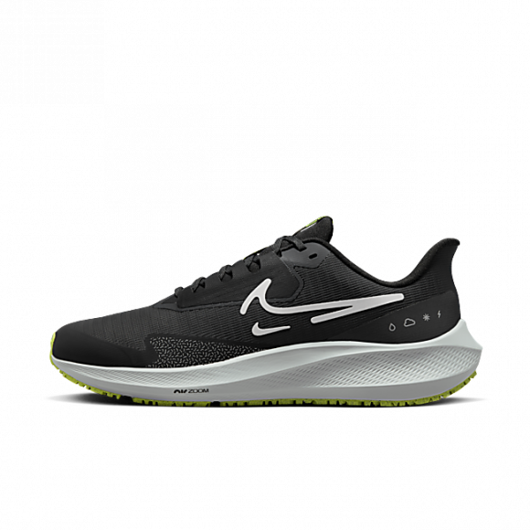 Nike Air Zoom Pegasus 39 Shield Men's Weatherised Road Running Shoes - Black - DO7625-002