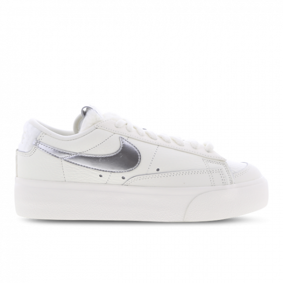 Nike Blazer Low Platform Women's Shoes - Grey - DO8993-100