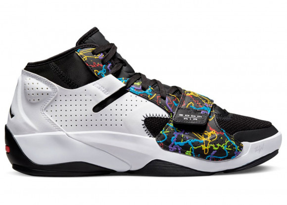 Jordan Zion 2 Noah White Black Multi-Color - DO9071-003