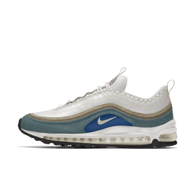 Chaussure personnalisable Nike Air Max 97 Unlocked By Dewi pour Femme - Blanc - DQ0132-992