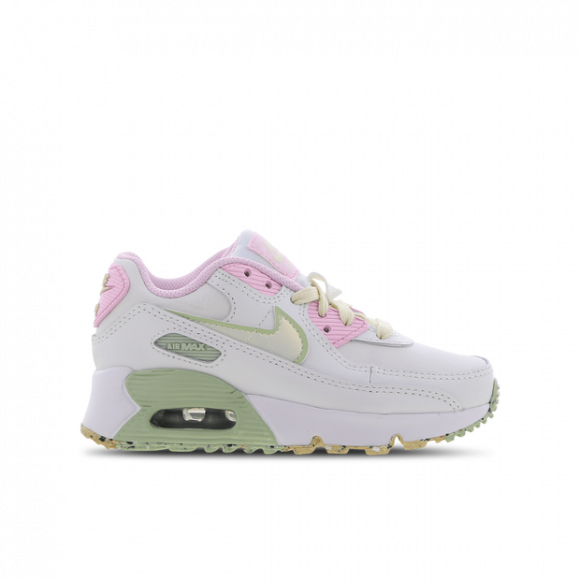 Nike Air Max 90 LTR SE Younger Kids' Shoes - White - DQ0277-100