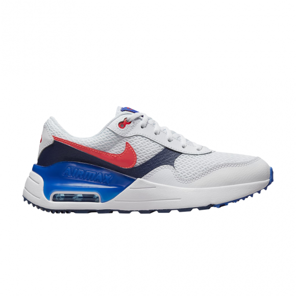 Air Max SYSTM GS 'White Royal Crimson' - DQ0284-101